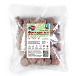 Рацион 2. Фрикадельки диетические для кошек (1кг). Натуральный корм