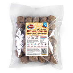 Рацион 3. Фрикадельки для активных кошек (1 кг). Натуральный корм