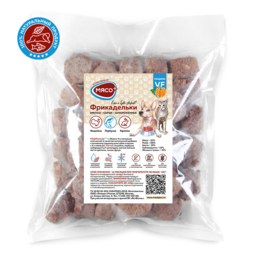 Рацион ВФ3 с горбушей. Фрикадельки для собак и кошек. Натуральный корм