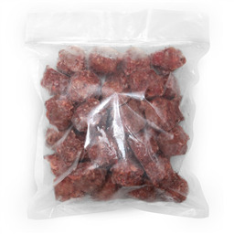 Рацион ВФ1 с говядиной. Фрикадельки для собак и кошек. Натуральный корм